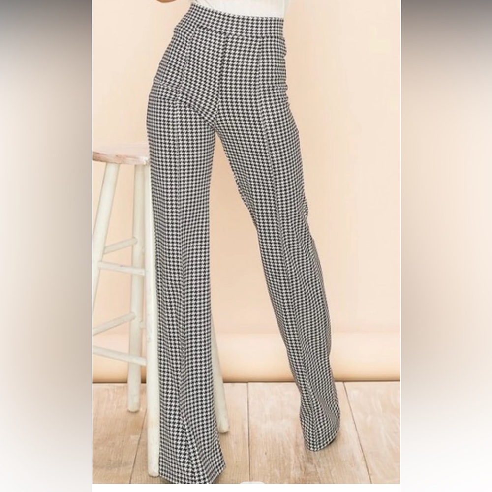 Houndstooth pants